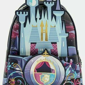 Loungefly Disney Cinderella Castle Series Womens Mini Backpack New with tags